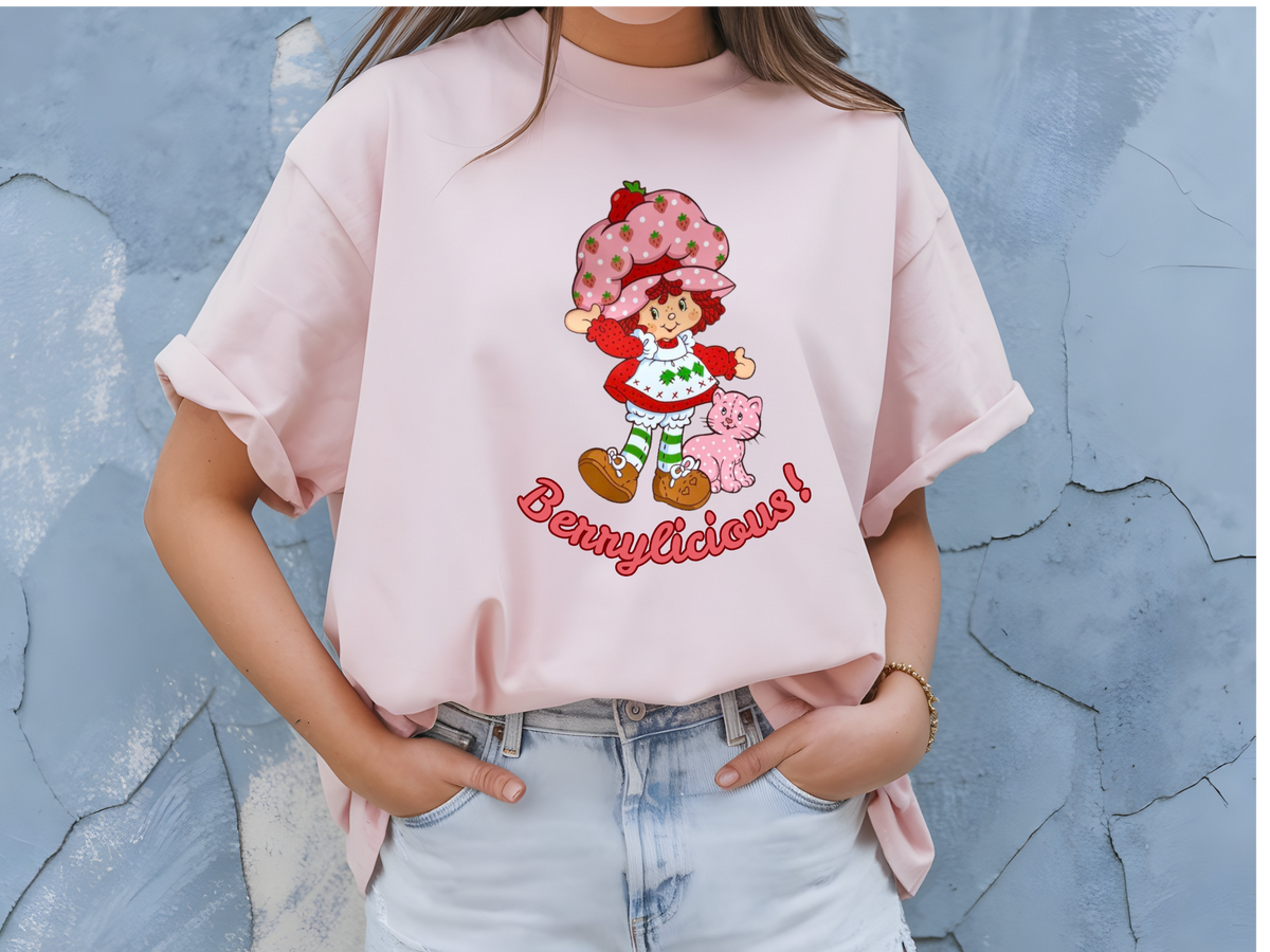 Berrylicious-Strawberry Girl Inspired Woman’s T-Shirt