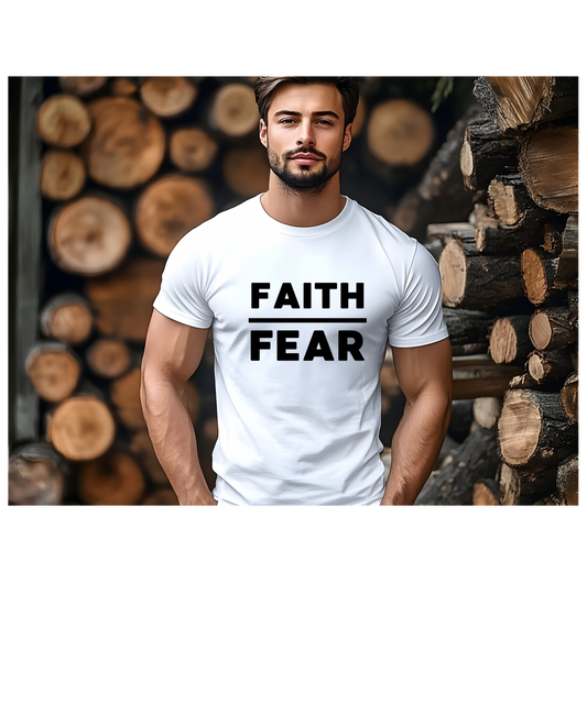 Faith over Fear Men’s Tshirt