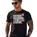 Father, Husband, Meat Smoker, Legend men’s T-Shirt