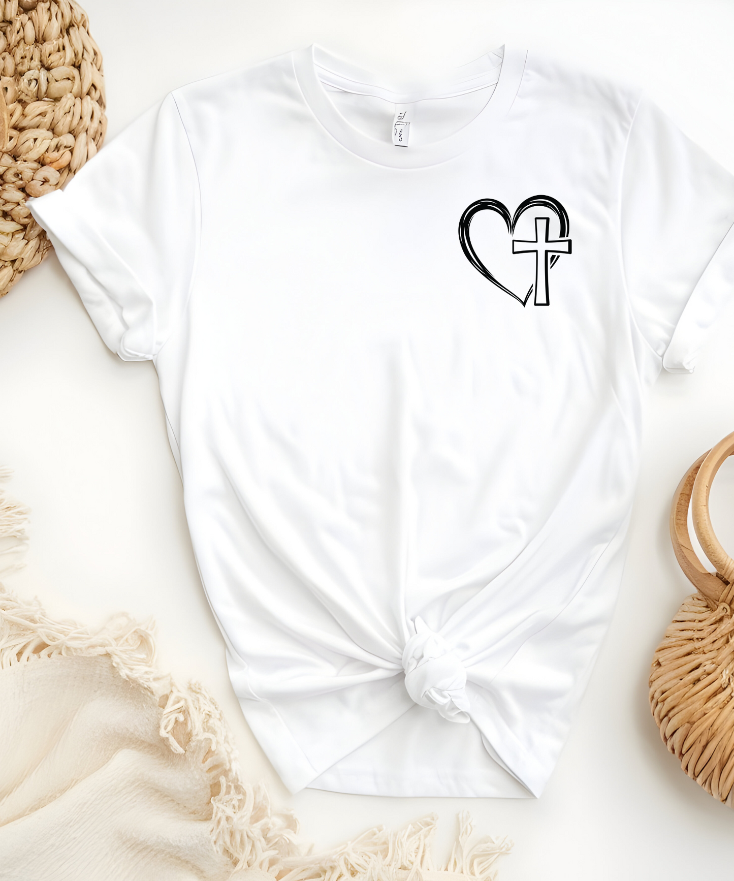 Heart & Cross T-Shirt