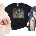Wildflowers Colorful T-Shirt