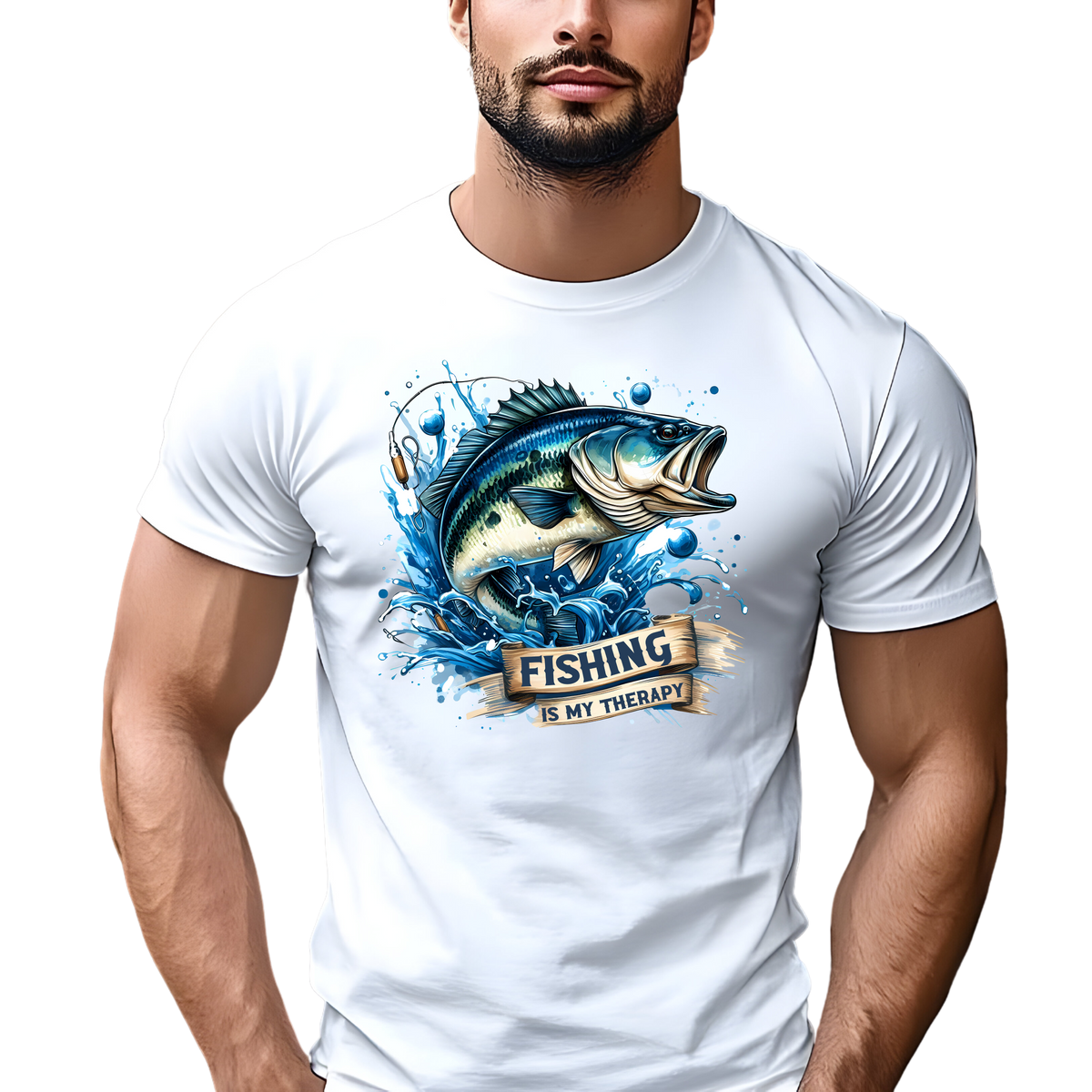 Fishing Is My Therapy T-Shirt