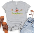 Happiness Blooms From Within Floral T-Shirt