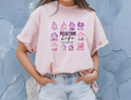 Realtor Inspired Woman’s T-Shirt Featuring the message “Realtor Life #Licensed To Sell” and graphic detail of homes.