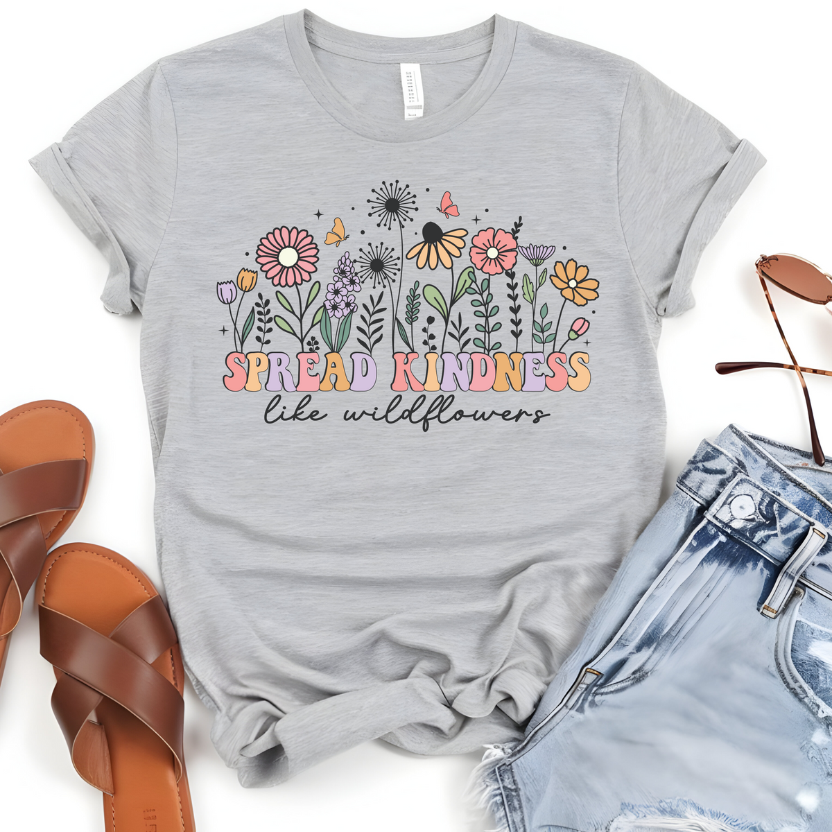 Spread Kindness like Wildflowers T-Shirt’s