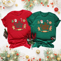 Deck the halls in delicious style with this whimsical Cookie Crew tee!